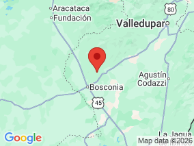 Map of Site Report: Santa Marta Road, Colombia